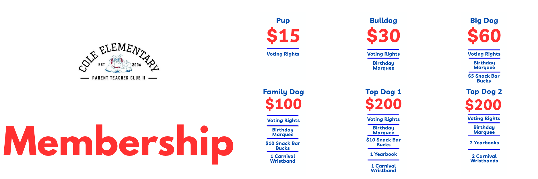 Membership Header